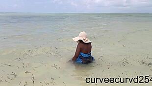 Extreme Public Flashing Made Uber Driver Touch Pussy Till Squirt And Orgasm On Beach