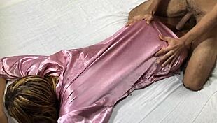 Perv oiled massage - mariangel belle fucked without condom while being rubbed