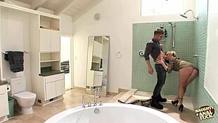 Relationship Argument Turns Into Shower Dispute With Blonde and Friends