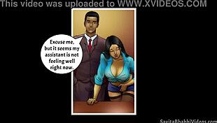 Discover the intriguing adventures of savita bhabhi in this episode 34 video series