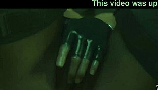 Harley gives a blowjob while fingering herself