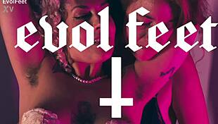 love her armpits and foot fetish - marilou and miss jesus licking and fucking