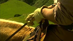 I remember Brooke Ballentyne fucking the hired ranch hand by the fireside outdoors, creampie and all.