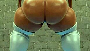 Juicy BBW Releases Farts in Solo Session