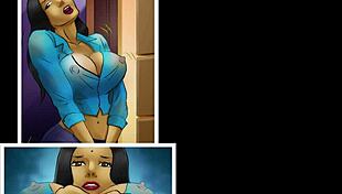 Discover the intriguing adventures of savita bhabhi in this episode 34 video series
