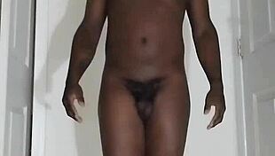 relaxing with banana eating, stretching, and pondering thankful words for thanksgiving holidays