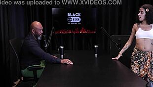 I show off my chest tattoos after talking about my small wins, like fingering asses and giving blowjobs - bibi hourani in sheer red