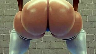 Juicy BBW Releases Farts in Solo Session