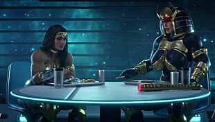 I love watching Wonder Woman with Big Barda