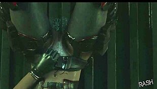 Harley gives a blowjob while fingering herself