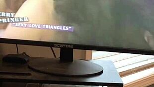 Passionate Lesbian Kissing on Jerry Springer Show