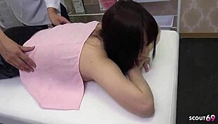 Japanese Teen's Big Natural Tits Bounce In Uncensored Creampie