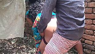 Desi Wife Teases Neighbors for Outdoor Hardcore Pounding