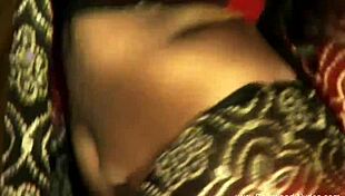 Sensual indian beauty dances solo romantically
