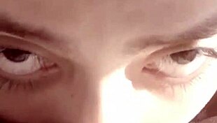 imagine my eyes like this what about my wet pussy below?