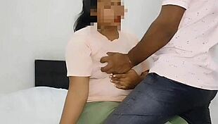 landlord pounds my big tits in missionary creampie for rent payment