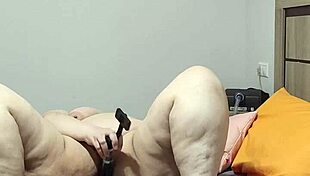 coolmarina's plump granny body quivers in solo car ecstasy