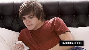 Nympho stepmom sofie marie fucks with her virgin stepson