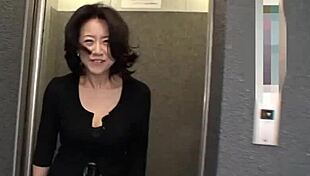 Asian Brunette Junko Sakashita Got So Excited By A Guy That She Showed Her Boobs On The Street