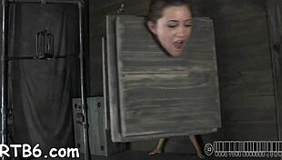 European femdom couple licks balls fucks missionary hard in nasty sadomasochism tale