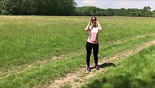 Beautiful runner's holes stretched then blowjob cumshot hot?