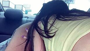 dirty slut fingers ass and rims while masturbating hard