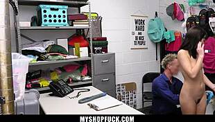 Guard Strips Aria For Full Cavity Search To Ensure She's Not Hiding Anything