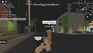 Does the Roblox bitch crave her step brother's intense fucking?