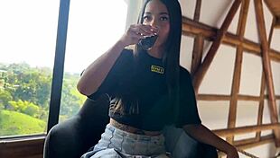 Teacher's Interview Turns Into Wild Squirting Fuck Session