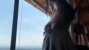 Teacher's Interview Turns Into Wild Squirting Fuck Session