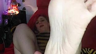 So You Like My Feet? Come Suck And Worship Them, Jerk Off!