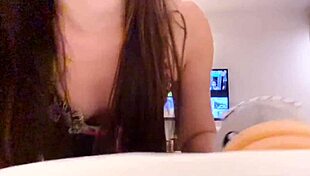 I explore the Okinawa hibiscus nipples during our sleeping fuck