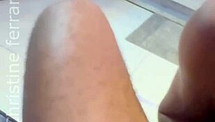 hotwife gets fucked hard while hubby watches on video call... total domination creampie