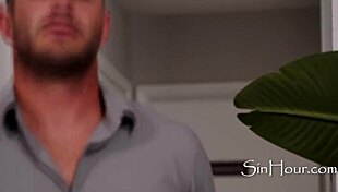 Office Girl Caught Fucking Janitor Agrees To Spitroast With Kenna James, Nathan Bronson, Dante Colle