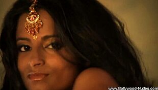 Bollywood Wife Strips Nude Clothes In Erotic Indian Tease Show!