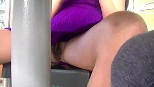 Helena Price Upskirt Wife Flashes Hairy Pussy Publicly Outdoor Voyeur