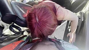 Old Teacher Sucks Me Off In Public! 👅🚗