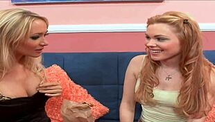 sabrina rose hunts skinny jayme langford for hot lesbian handjob action!