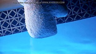 Jack Frost 2 Features Sexy Skinny Asian Babe Skinnydipping Nude by the Pool in Steamy Display.