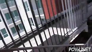 Cute teen slut begs for rough hardcore POV pounding in free session