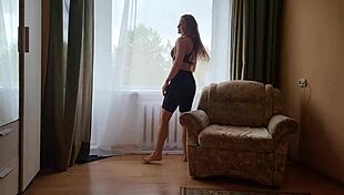 Hot yoga milf squirts a lot during messy session