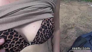 fantastic czech teen meets someone in mall pov