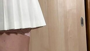 Tennis Club Girl In Embarrassing Underwear And Anal Plug, Nipple Training