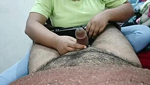 Red lips blowjob big boobs