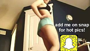 s girl spreads perfect pussy wide on homemade webcam creampie