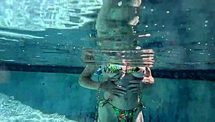 Swimming In A Private Pool In Hawaii Kai With Family