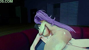 Yumi's Intense Late Night Snack with Monster Cock