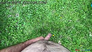 brunette amateur moans during first outdoor masturbation in forest for 2024