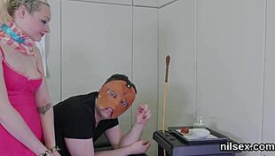 i got taken to the anal asylum for some awkward treatment, feisty chick