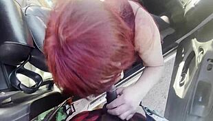 Old Teacher Sucks Me Off In Public! 👅🚗